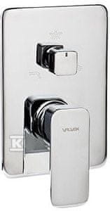 slomart Skrita armatura za tuš Loft s keramičnim stikalom s 3 funkcijami