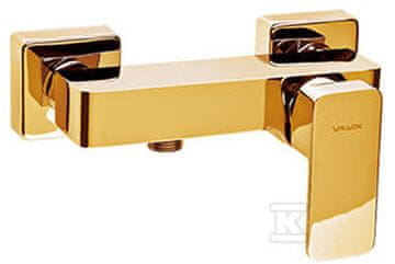 slomart Loft Gold stenski tuš set (brez dodatkov)