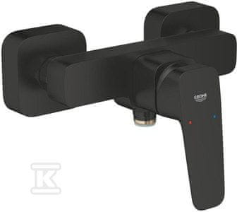 slomart Armatura za tuš CUBEO enoročna mat črna