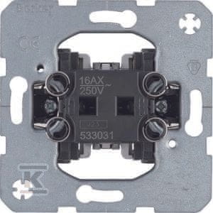 slomart 1-modulni enopolni stikalni mehanizem, brez vijakov, One.Platform