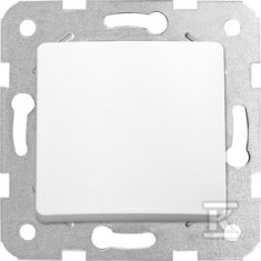 slomart 1-polno stikalo, LINNERA S belo