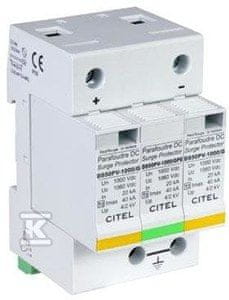 slomart Prenapetostna zaščita tip 2 (C) 40/60kA DS50PVS-1000/G 2p+G 70A