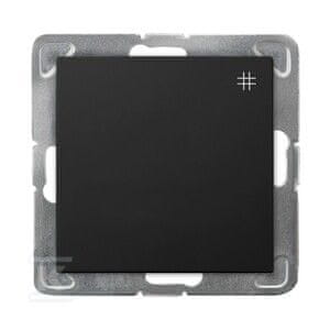 slomart Križni konektor - mat črna IMPRESJA ŁP-4Y/M/33