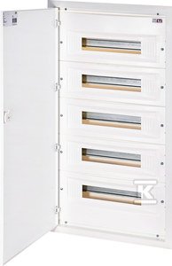 slomart Vgradna razdelilna omarica, kovinska vrata, IP40, ERP18-5