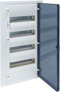 slomart Vgradna razdelilna omarica Golf IP40, prosojna vrata, 48 modulov