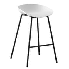 Fort BARSKI STOL BUDA (VEČ BARV)-Bela (set 4 kosov)