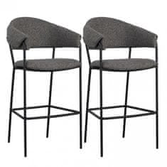 Fort Barski stol SLAMBAR (antracit) (set 2 kosov)