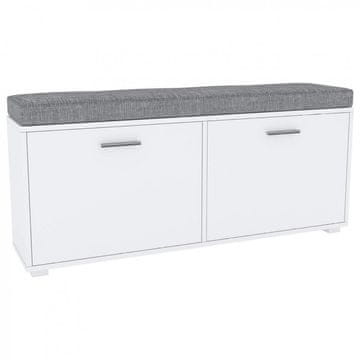 Fort Omara za čevlje PELAGO 120 (bela + siva)