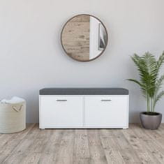 Fort Omara za čevlje PELAGO 120 (bela + siva)