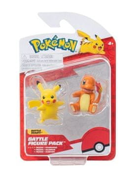 ORBICO figurice Pokemonov - mešanica vrst (Charmander Pikachu, Squirtle Pikachu, Bulbasaur Pikachu)