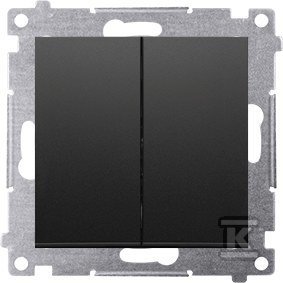 slomart Vtičnica (modul) 16AX, 250V~, vijačni priključki, mat črna Simon54