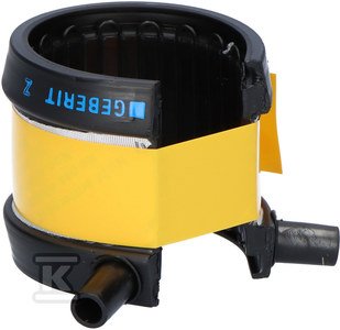 slomart PEHD elektro-varilni tulec 50 za fiksne točke, 2-delni, črne barve (HDPE drenaža)