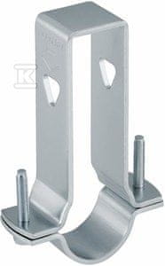 slomart 40 mm nastavljiva jeklena objemka iz pocinkanega jekla (Pluvia)