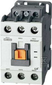 slomart Silaški kontaktor 40A, 18,5 kW, 3-polni, z 24V DC tuljavo. 1a1b pomožni kontakti standardno.