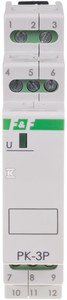slomart Elektromagnetni rele PK-3P 24V AC/DC, kontakt: 3P I=3x8A, 1 modul