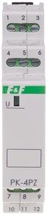 slomart Elektromagnetni rele PK-4PZ 230V AC, kontakt: 2P I=2x8A, 2Z I=2x8A, 1 modul