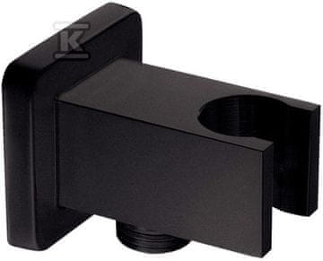 slomart KVADRO PLUS BLACK Kotni priključek