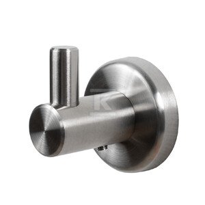 slomart Enojni obešalnik "nosorog" mat nerjaveče jeklo