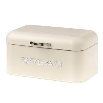 Evviva Posoda za kruh Vintage 30,5x20xh15cm / krem / kovina