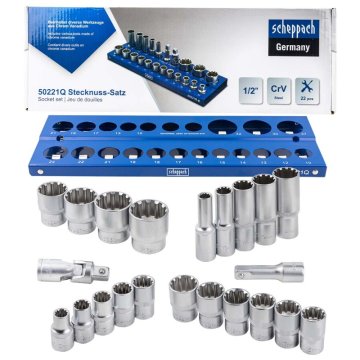 shumee Komplet nastavkov 10-32 12-koničastih + dolgi 1/2-delni organizator