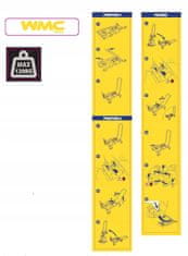 shumee 120 KG MOBILNI 2-V-1 SKLADIŠČNI TRANSPORTNI VOZIČEK