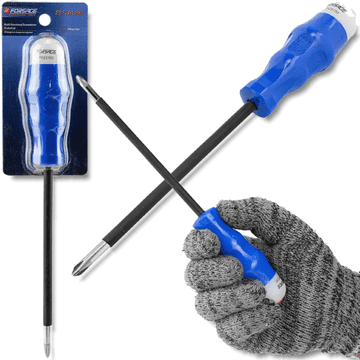 shumee FORSAGE Izvijač z LED lučko in MAGNETNO konico - PH2x150