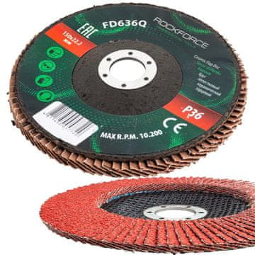 shumee Lamelni brusni disk za brušenje lesa, kovine, 150 mm P36