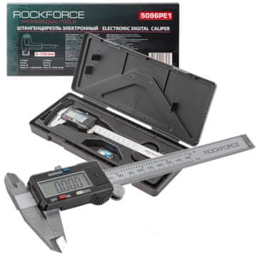 ROCKFORCE KOVINSKO ELEKTRONSKO DIGITALNO LCD KALIPER 150 mm