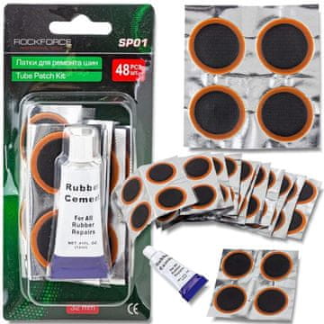 shumee KOMPLET ZA KRPANE PNEVMATIKE ROCKFORCE, 48 KOSOV