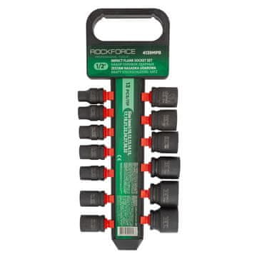 shumee Komplet udarnih nastavkov 1/2" 10-32 mm, 13 kosov