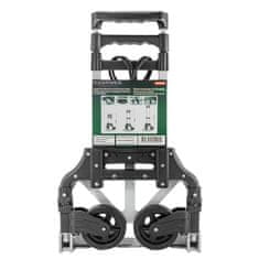 ROCKFORCE Zložljiv ročni transportni voziček s platformo 80 kg