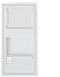 slomart Adapter 22,5x45 mm 1xRJ45 za keystone module