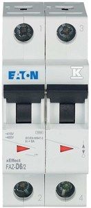 slomart Prekratkostični odklopnik serije 15kA 2-polni FAZ-D6/2