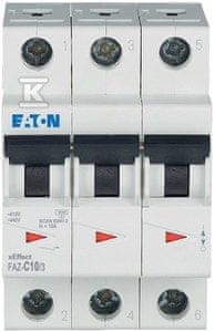 slomart Prekratkostični odklopnik serije 15kA 3-polni FAZ-C10/3