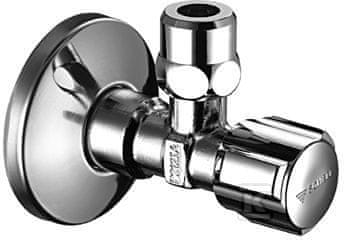 slomart Kotni ventil 1/2" kromiran z ASAG