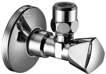 slomart Sanland 1/2" kromiran kotni ventil z matico