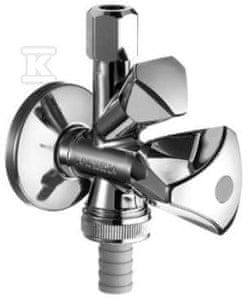 slomart Kotni kombinirani ventil 1/2" krom