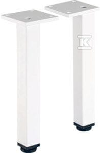 slomart Selnova Komplet nog za pohištvo, V19.7-20.5 cm, bel