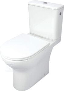 slomart Jaśmin brezrobna kompaktna WC školjka z kotličkom + sedež