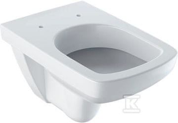 slomart Stenska WC školjka Selnova Square - izpiralni model, Š35 cm, V34 cm, G53 cm