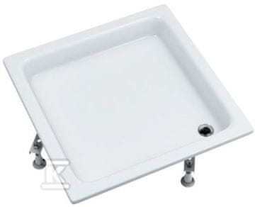 slomart Akrilna tuš kad "Zefir" Standard Plus 90x90x26 cm kvadratna