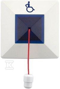 slomart Sistem za klic v sili na stranišču - Ročno sproščanje s potegom vrvice