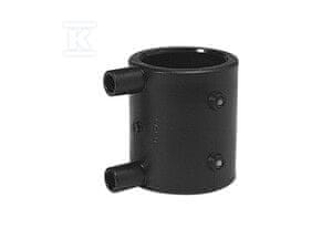 slomart 40mm elektro fiting za elektro fuzijo, črne barve, QS (Quick Stream)