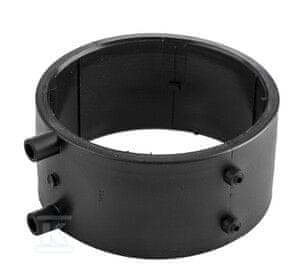 slomart 160mm elektro-fuzijski spojni element, črne barve, QS (Quick Stream)