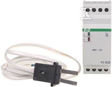 slomart Rele za nadzor nivoja tekočine PZ-828 enopolni, z vključeno sondo PZ, kontakti: 1P, I=16A, 2 modula