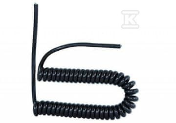 slomart Spiralni kabel 05VVH8-F 3x1.5mm2 - 5m - črn