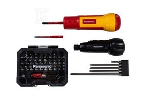 slomart Izoliran akumulatorski komplet izvijačev: EYED11SA, neizoliran EY7412 + komplet nastavkov EY9BS100