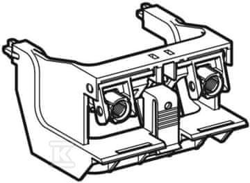 slomart Podaljšek Geberit za vgradni splakovalnik Sigma 12 cm