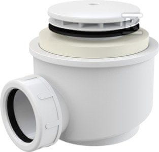 slomart Tuš kadi sifon z zamaškom, bel