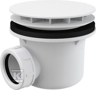 slomart Tuš kadi sifon z zamaškom, bel